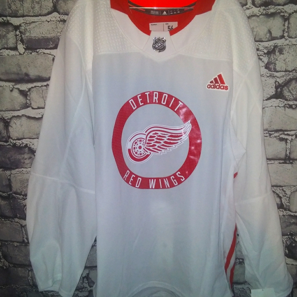 Authentic Detroit Red Wings Practice Jersey.